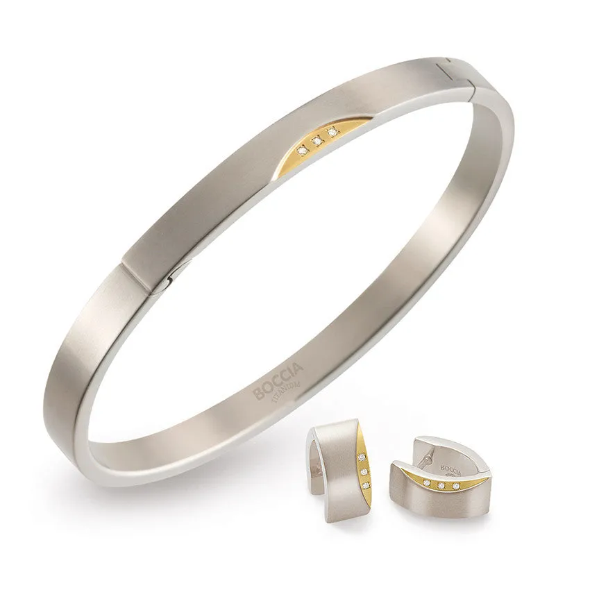 03006-03 Boccia Titanium Bangle Bracelet