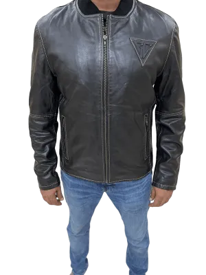 100% Top Grain Leather Jacket C8