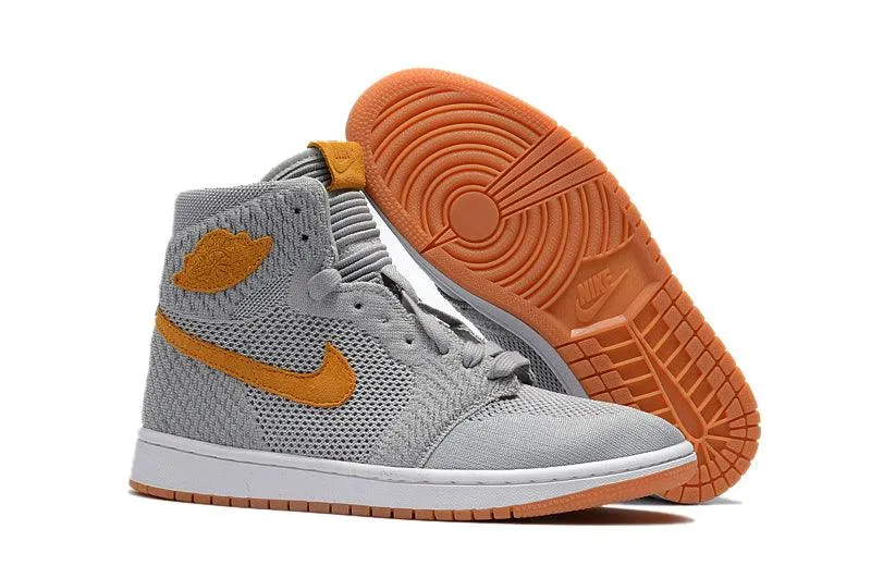 Air Jordan 1 Flyknit “Wolf Grey