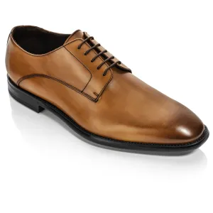 Amedeo Burnished Tan Derby