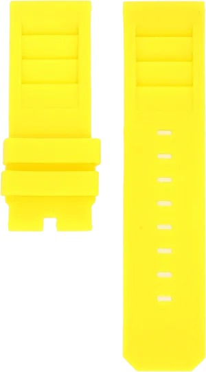 ANCON Yellow Rubber Strap 24mm Short