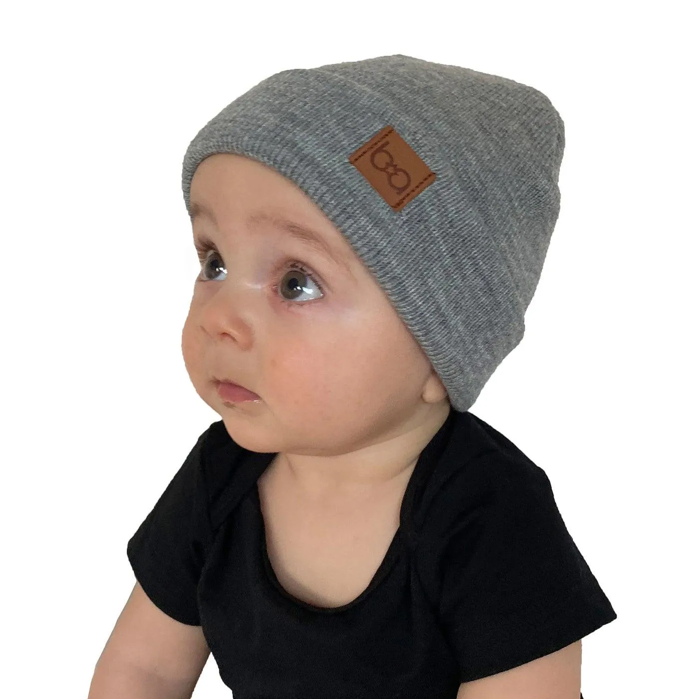 Babyfied Apparel - Classic Toque - Heather Grey