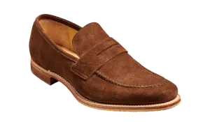 Barker Gates Elegant loafer - Castagnia Suede