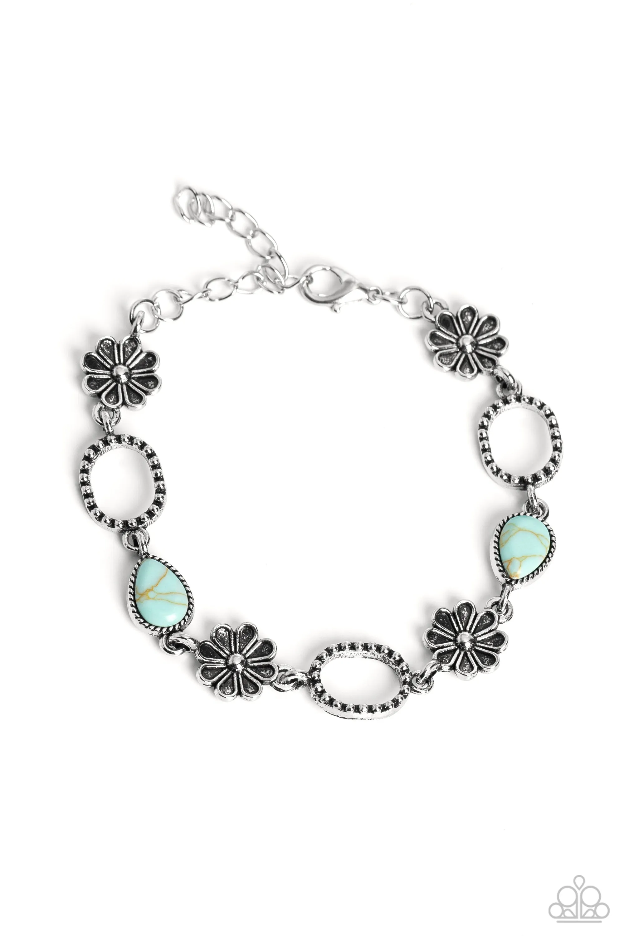 Casablanca Craze - Blue Bracelet - Paparazzi Accessories