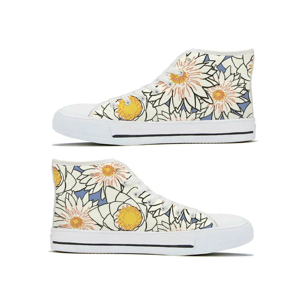 Diverse Panda Flower Hi Tops