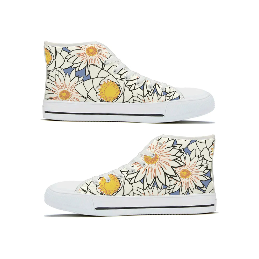 Diverse Panda Flower Hi Tops