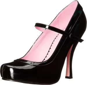 Ellie Shoes Sexy Black Patent Leather Maryjanes