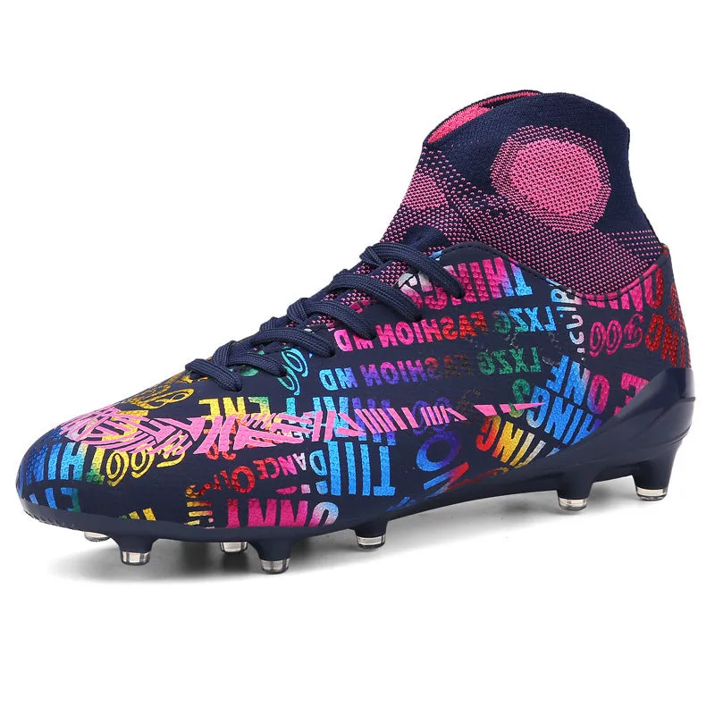 Fashionable High-Top Adult Soccer Cleats