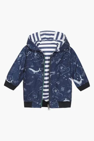 Jean Bourget Under The Sea Reversible Baby Boys Windbreaker