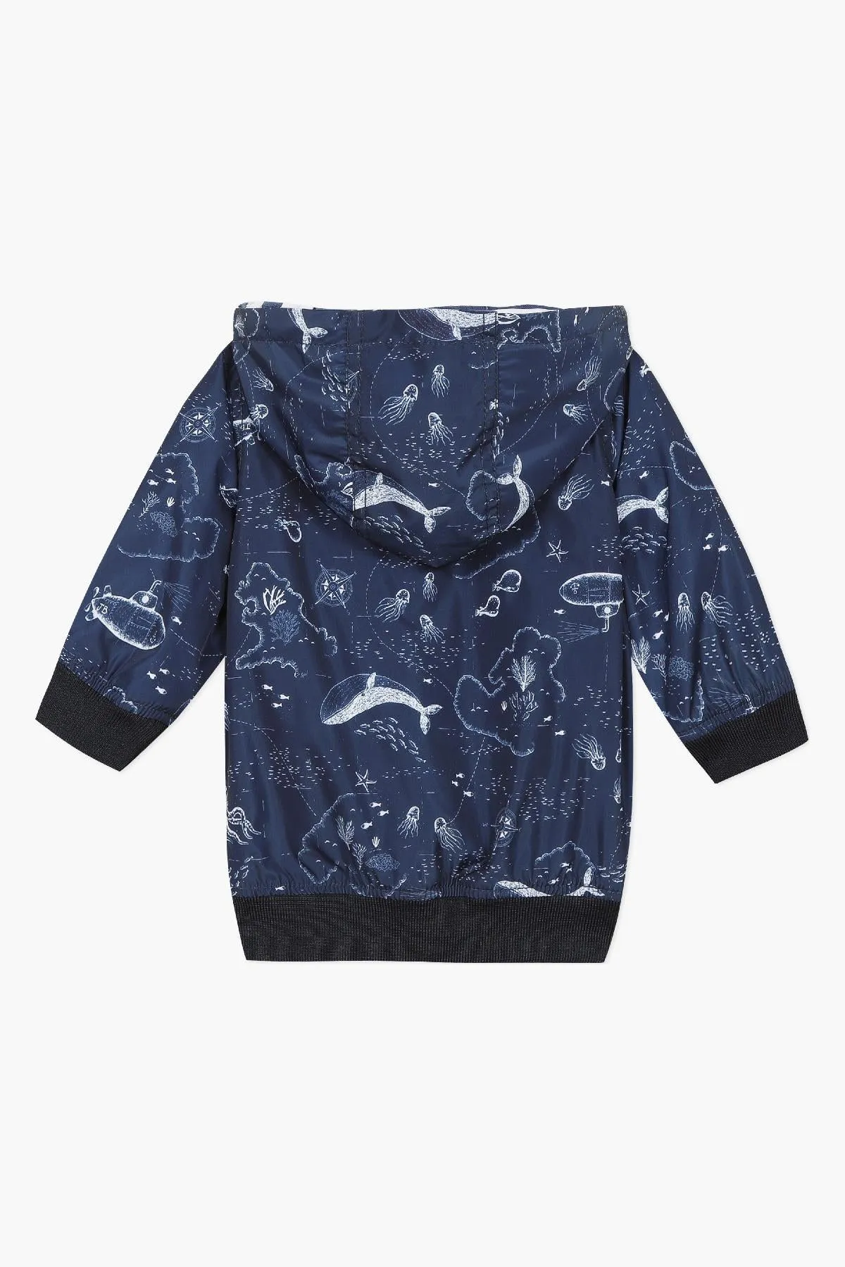 Jean Bourget Under The Sea Reversible Baby Boys Windbreaker