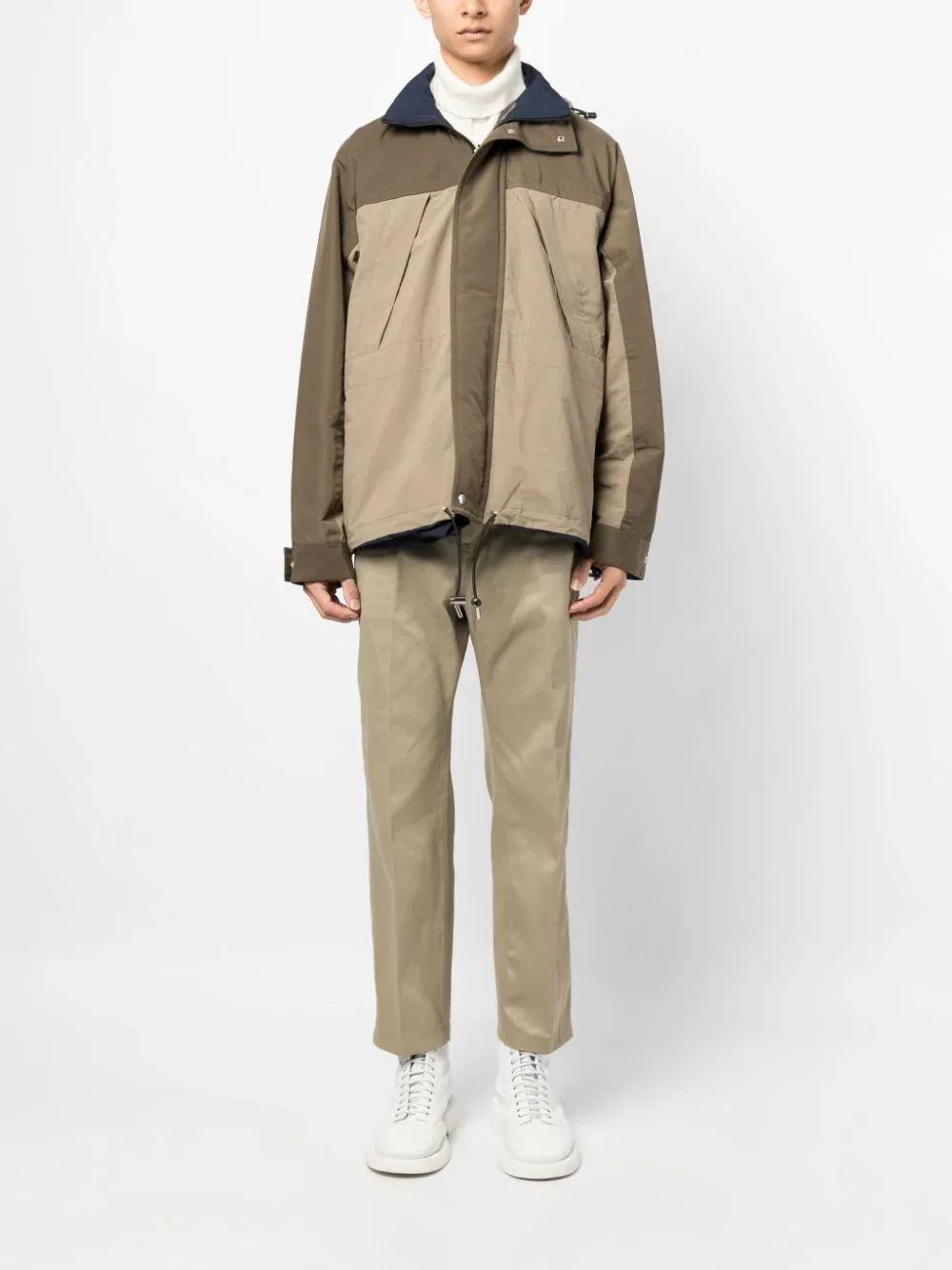 Matte Taffeta Reversible Blouson