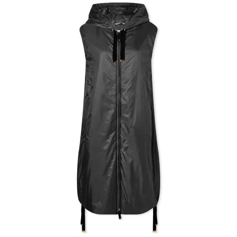 Max Mara Greengi Long Vest, black