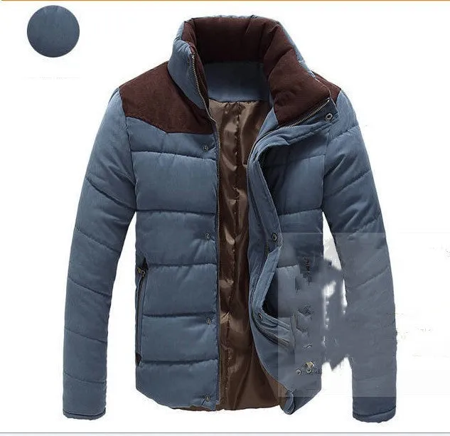 Men's Casual Warm Fall Winter Coat Jacket