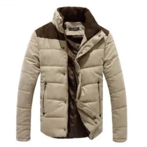 Men's Casual Warm Fall Winter Coat Jacket