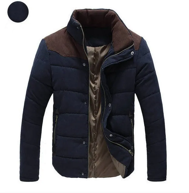 Men's Casual Warm Fall Winter Coat Jacket