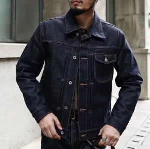 Men's Denim Motorcycle Work Jacket: Versatile and Stylish Outerwear