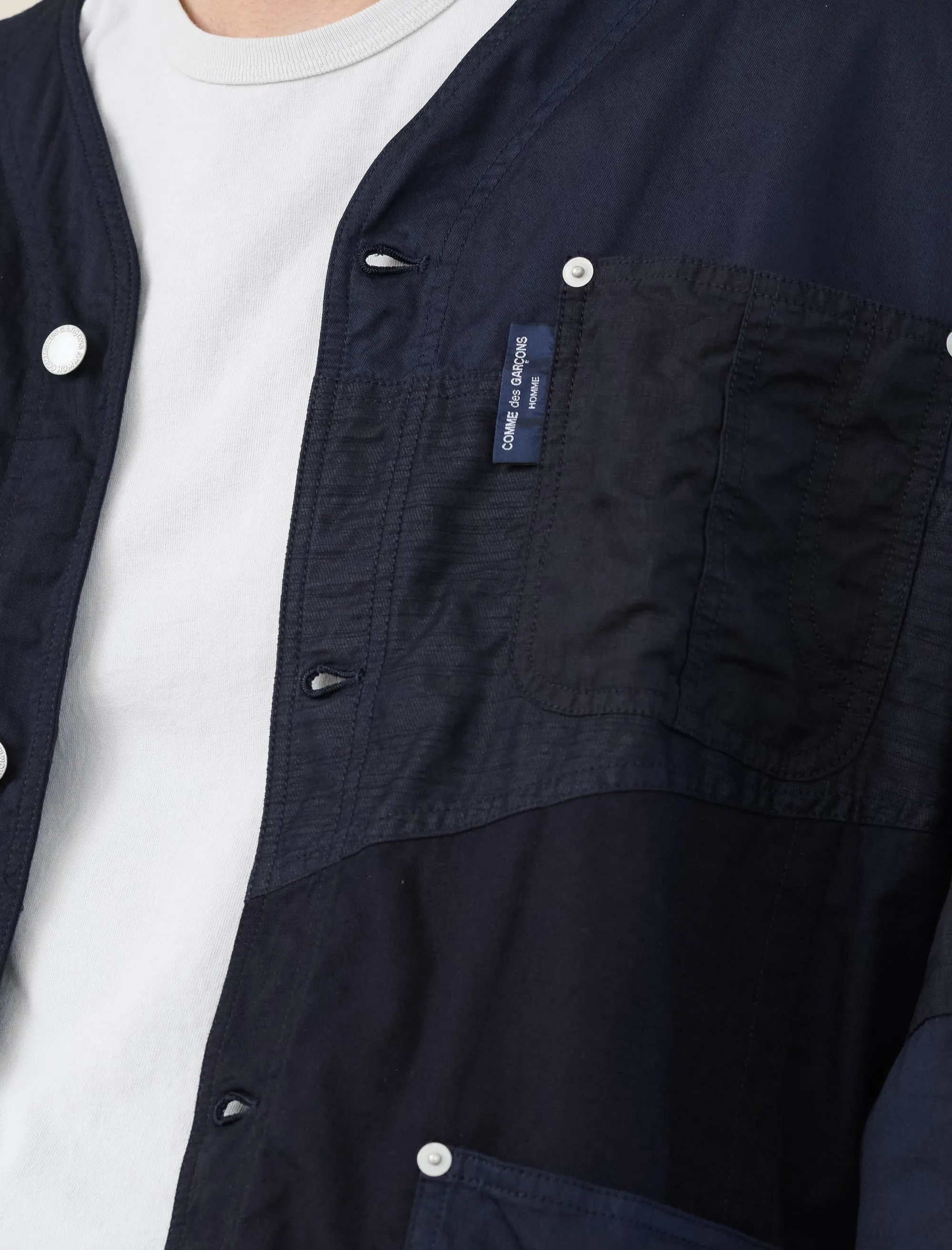 Multi Panel Jacket (Navy)