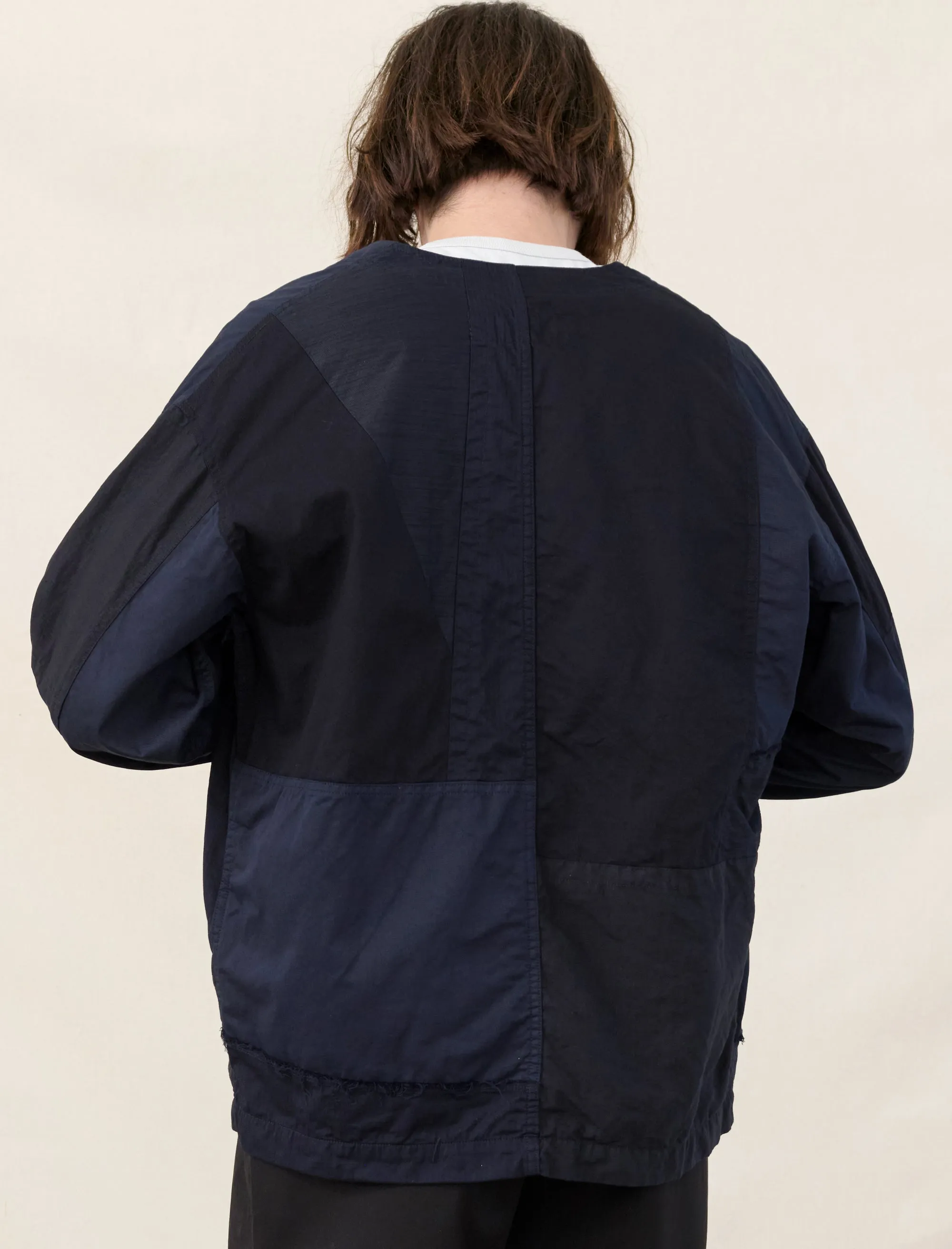 Multi Panel Jacket (Navy)