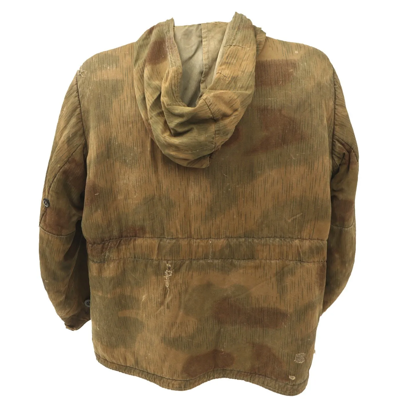 Original German WWII Tan Water Camouflage Pattern Winter Parka