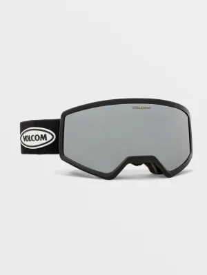 Stoney Goggle Black - Silver Chrome