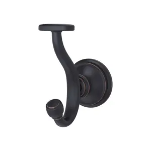 Tisbury 2.47" J-Hook Robe Hook in Tuscan Bronze