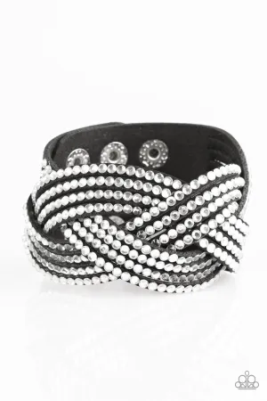 Top Class Chic - Black Bracelet - Paparazzi Accessories