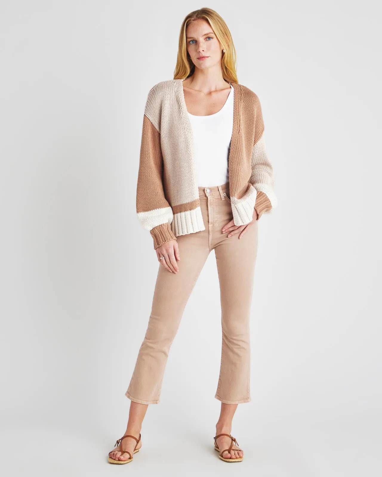 Viviana Colorblock Cardigan