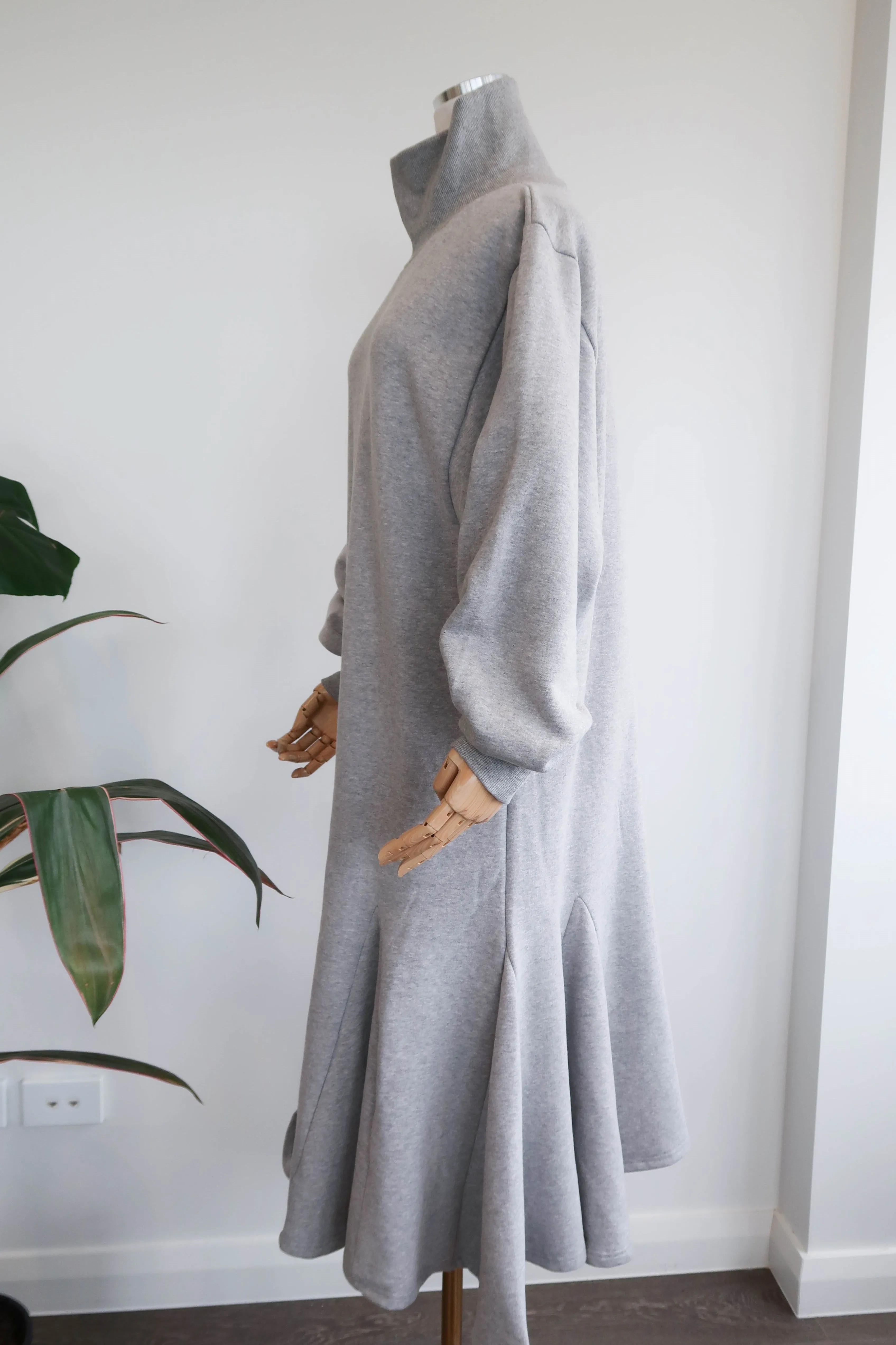 Warm Long Cotton Dress