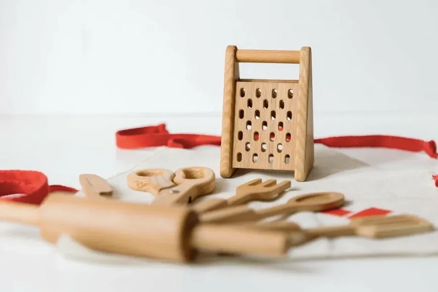 Wooden Kitchen Playset Accessories